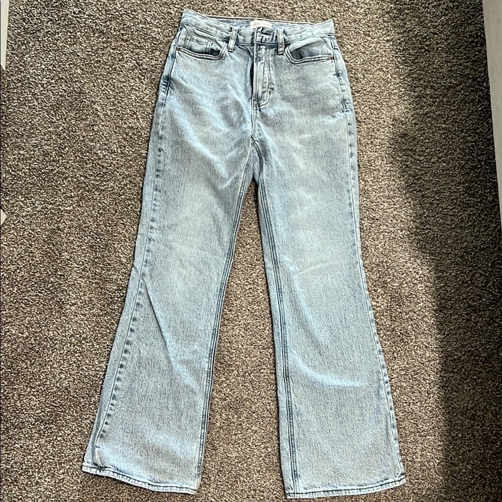Pacsun High Rise Light Wash Boot Cut Jeans - Picture 2 of 3
